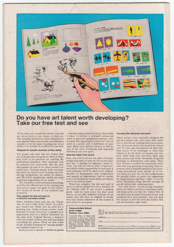 X-Men #64 back cover