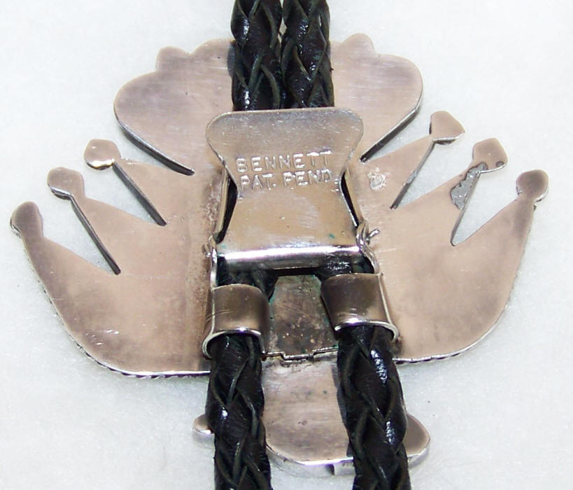 Bennett Bolo Tie Locking Slide Clip